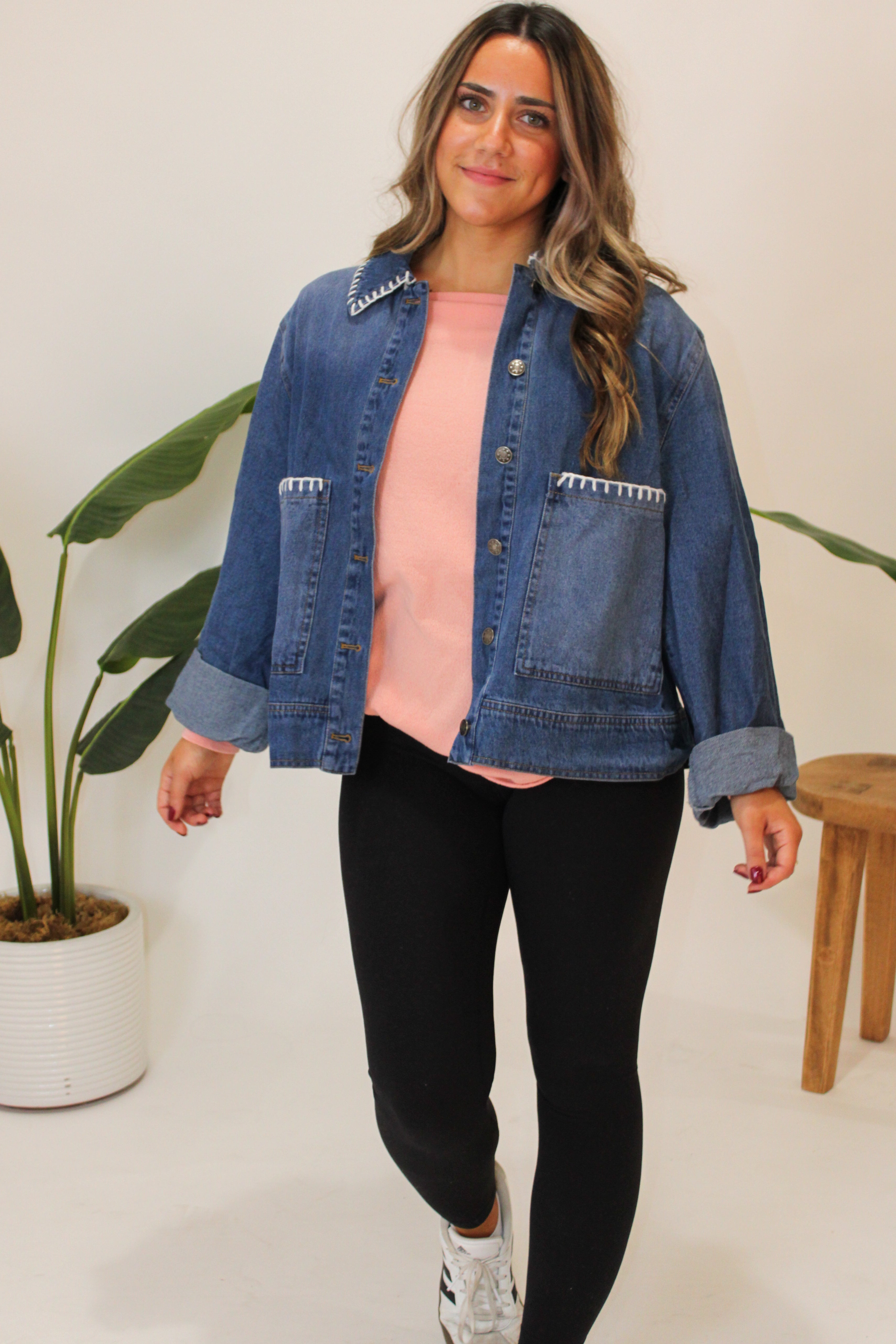 Darling Denim Jacket – Rosie Mae