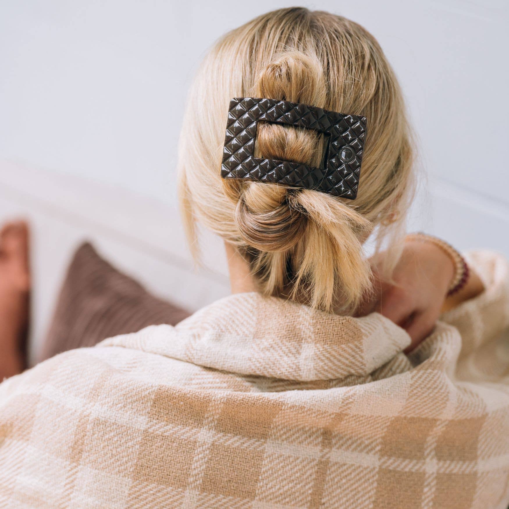 Rectangle Flat Hair Clip- Medium