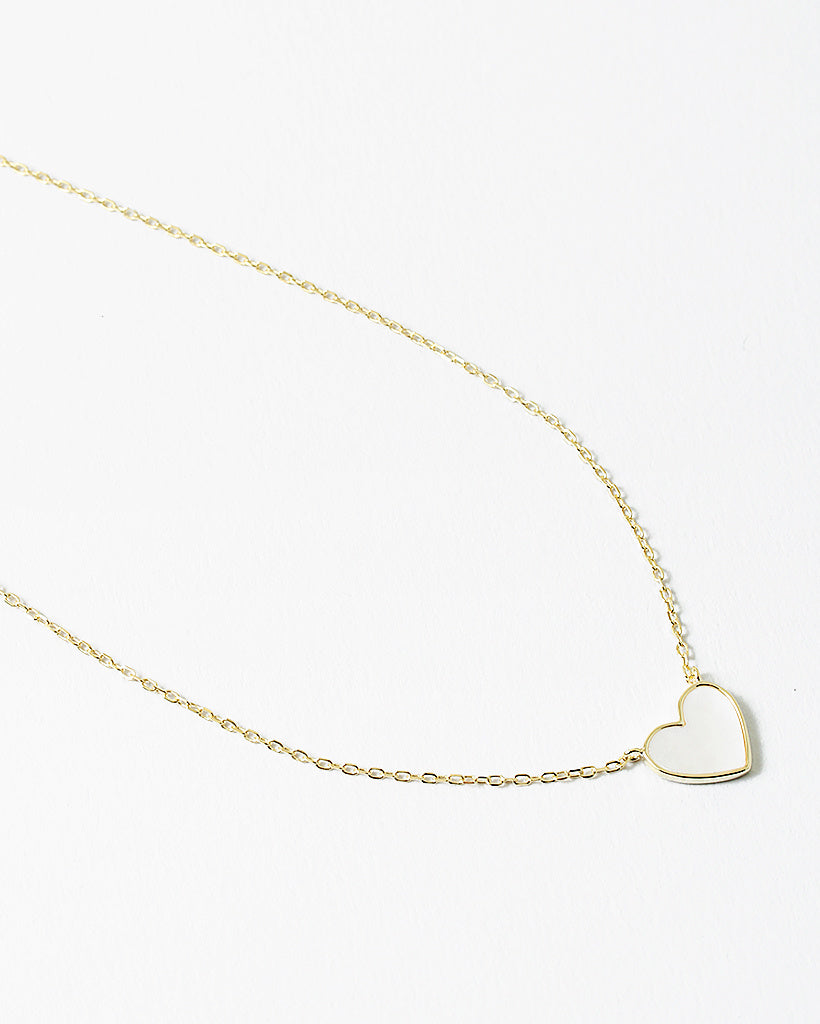 Heart of Pearl Necklace