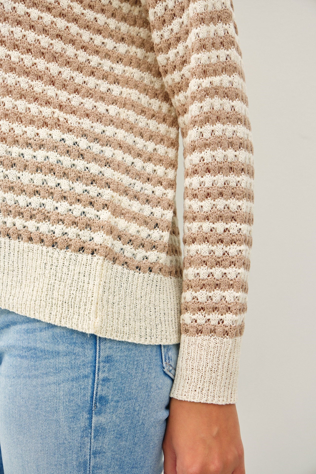 Bailey Crochet Sweater