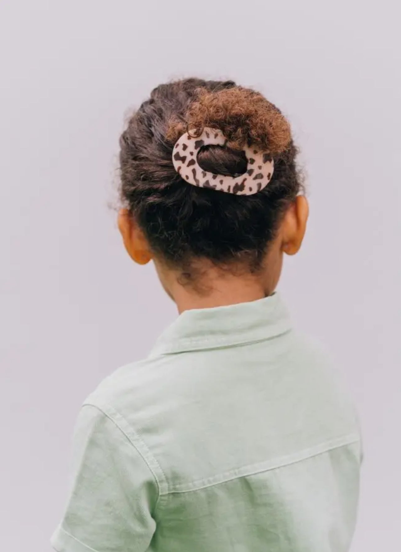 Round Flat Hair Clip- Small