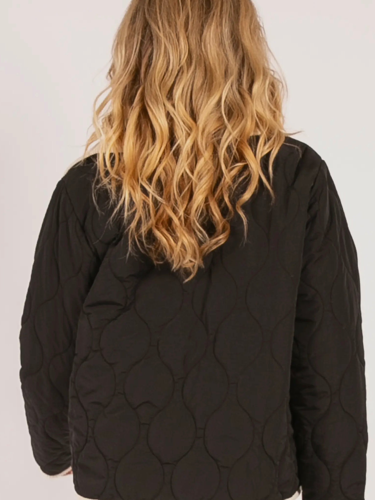 Midnight Quilted Jacket