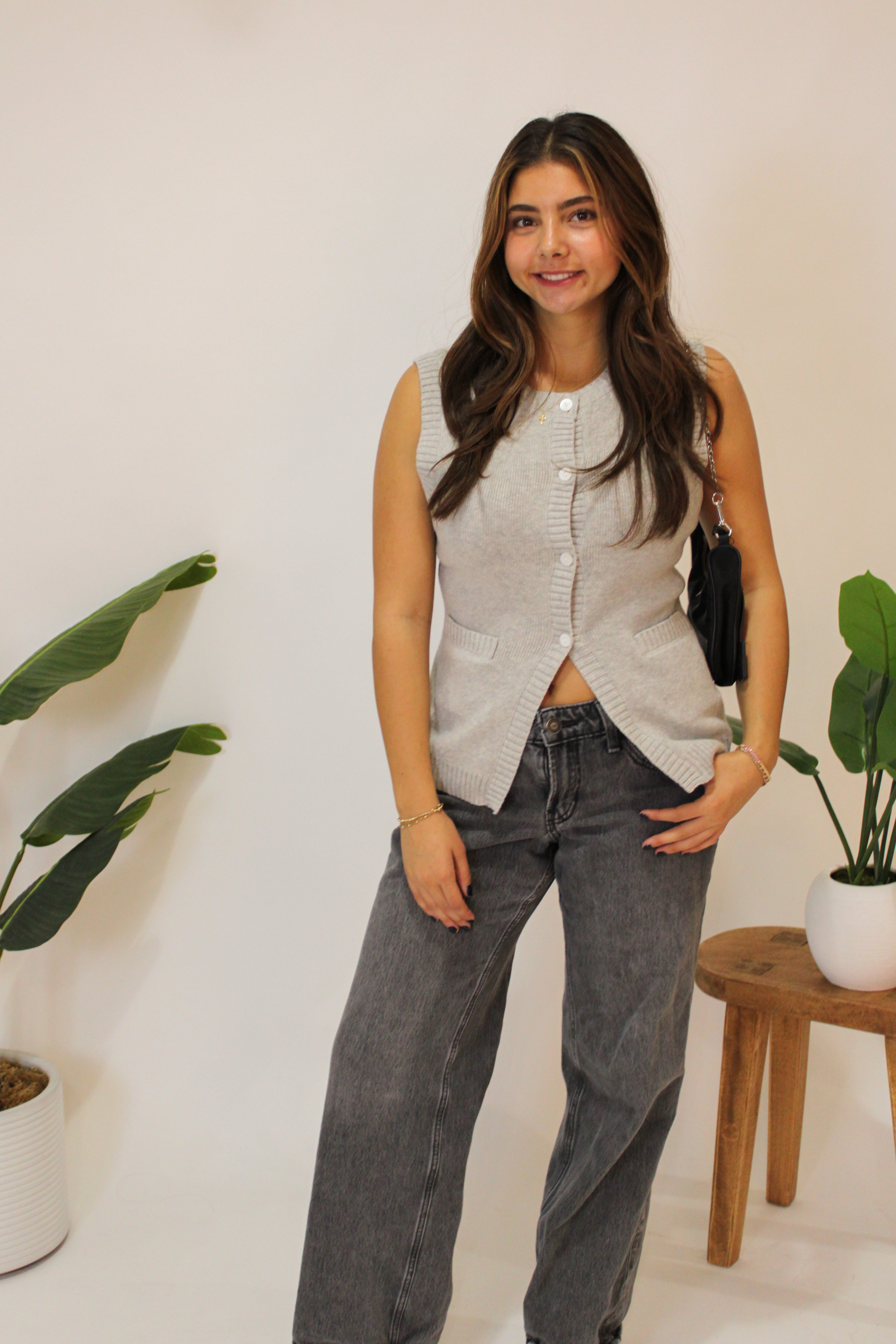 Grey Haven Knit Vest